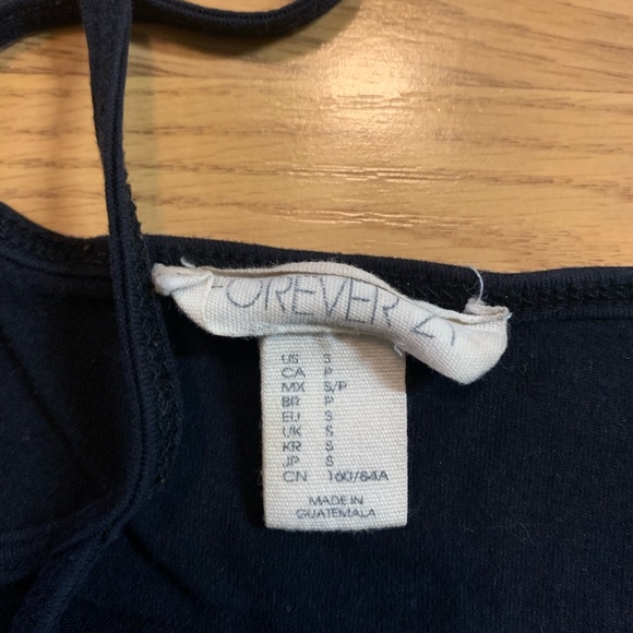 Black V Spaghetti Strap Tank - Picture 3 of 3